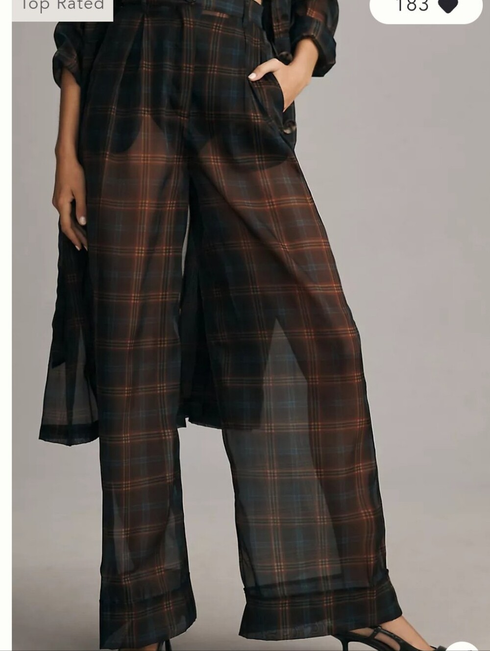 Porridge Wide Leg Trousers - Picture 4 of 13